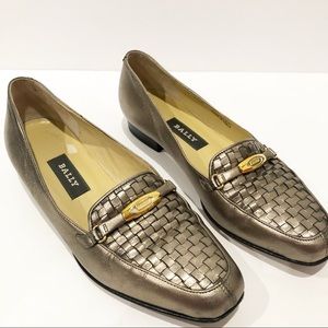 Bally Vanesa Flex Leather Loafer Flat Slip On Shoes Women’s 6.5